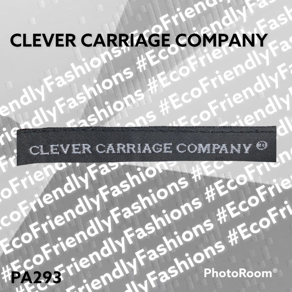 Clever Carriage Company Womens Calf Hair Leather Fur Zip- Around Wallet Burgundy - Picture 6 of 6